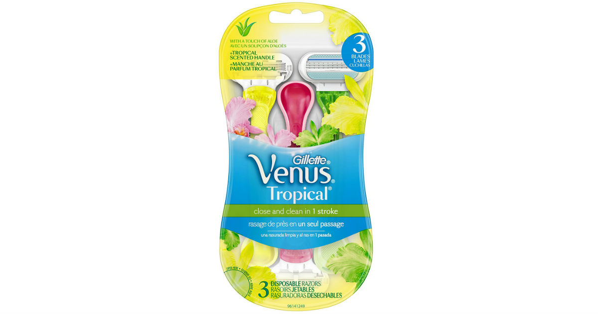 gillette venus razors $3.62 on amazon