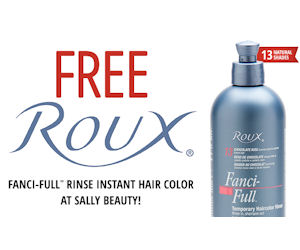 Free Roux Fanci-Full Rinse Instant Hair Color at Sally Beauty - Free  Product Samples