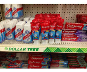 Colgate Kids Toothpaste at Dollar Tree