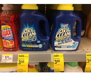 OxiClean Laundry Detergent at Walgreens