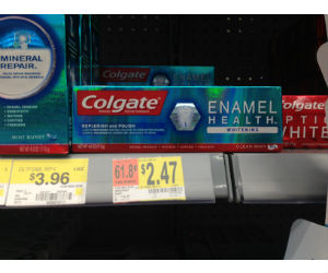 Colgate Enamel Toothpaste at Walmart