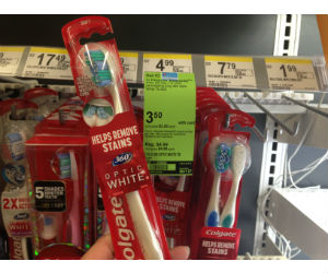 Colgate 360 Optic White Toothbrush at Walgreens